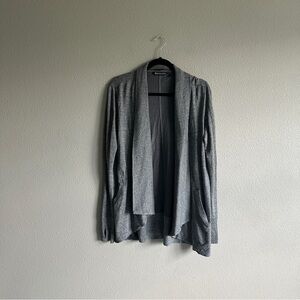 Athleta Gray Long Cardigan Sweater Small
